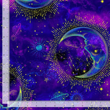 Load image into Gallery viewer, Tapestry Galaxy Moon
