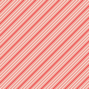 I Love Us Stripes Coral