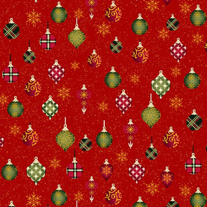 Ornament Sparkle Red